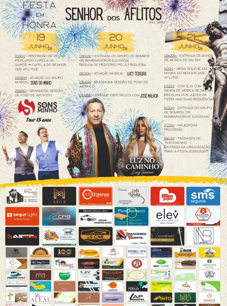 Festas de Baltar (Senhor dos Aflitos) 2026