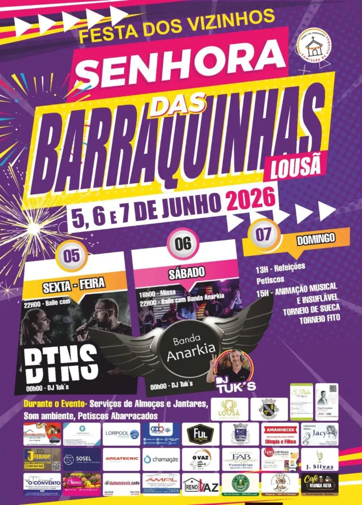 Festas de Lousã (Barraquinhas) 2026