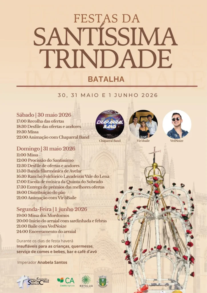 Festas da Batalha (Santissima Trindade) 2026