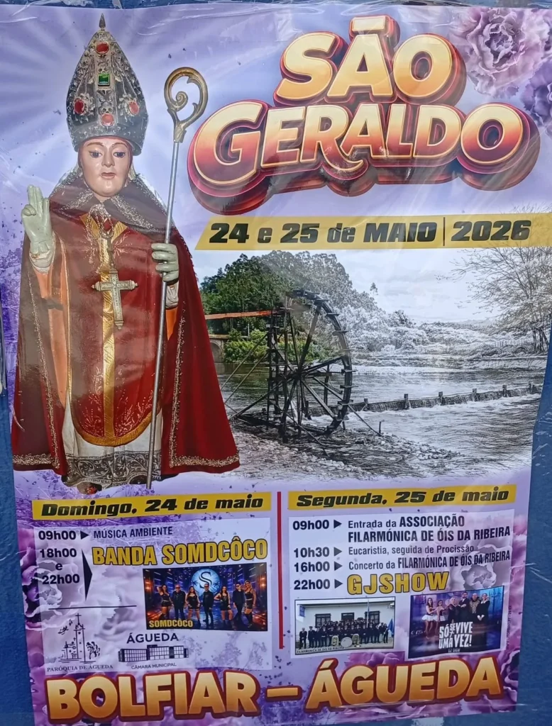 Festas de Bolfiar, Águeda (São Geraldo) 2026