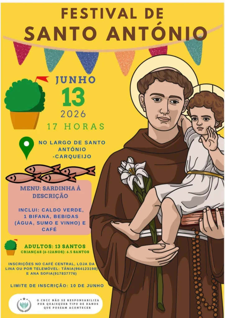 Festas de Carqueijo (Santo António) 2026