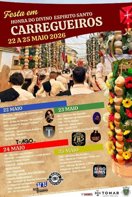 Festas de Carregueiros (Divino Espírito Santo) 2026