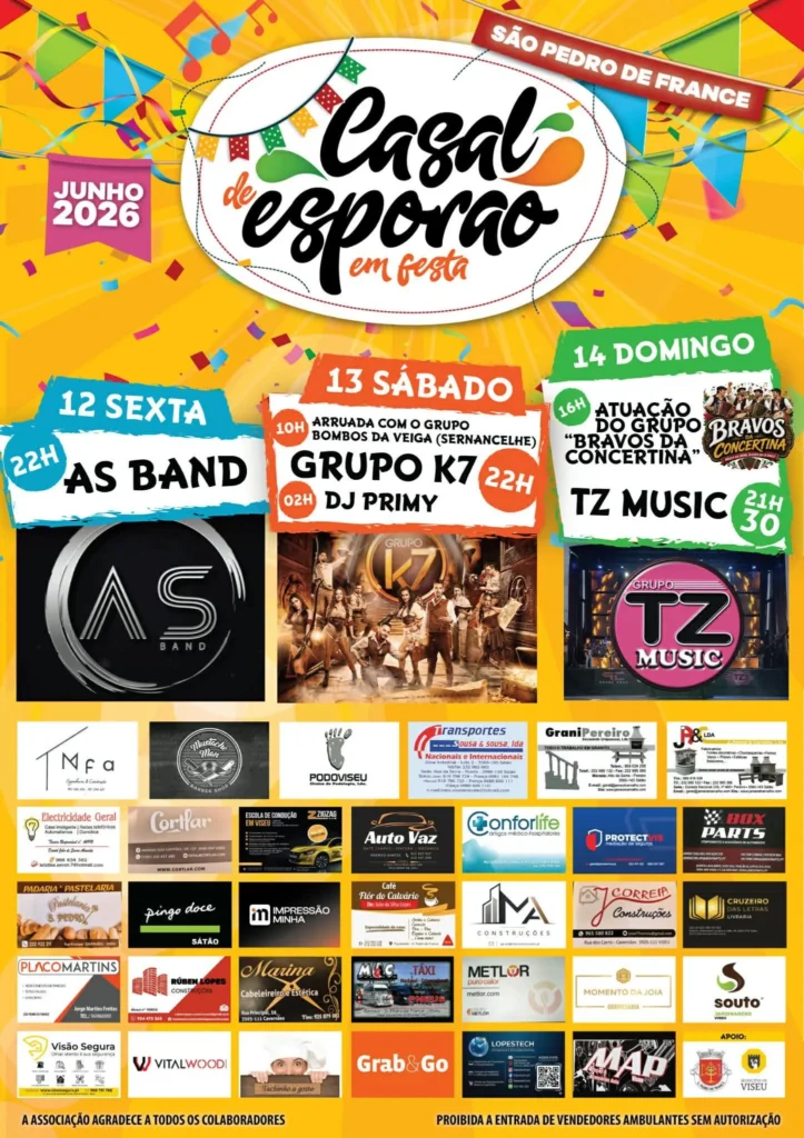 Festas de São Pedro de France (Casal de Esporão) 2026