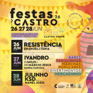 Festas de Castro 2026 em Castro Verde