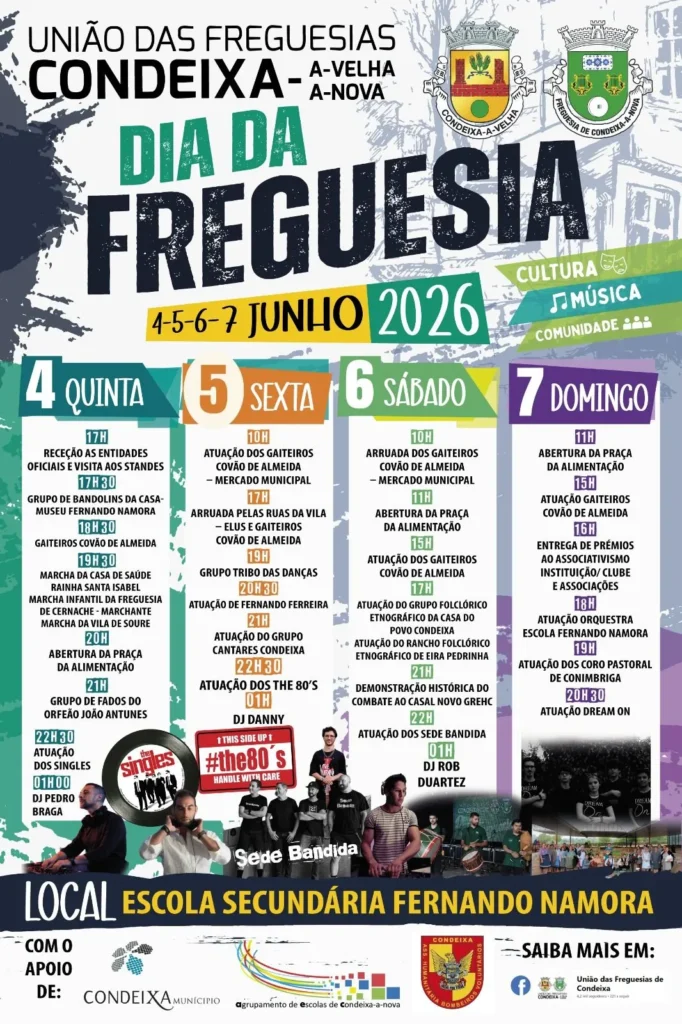 Festas de Condeixa (Freguesia) 2026