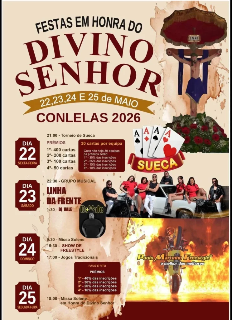 Festas de Conlelas (Divino Senhor) 2026