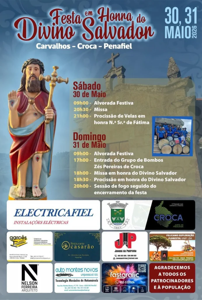 Festas de Croca (Divino Salvador) 2026