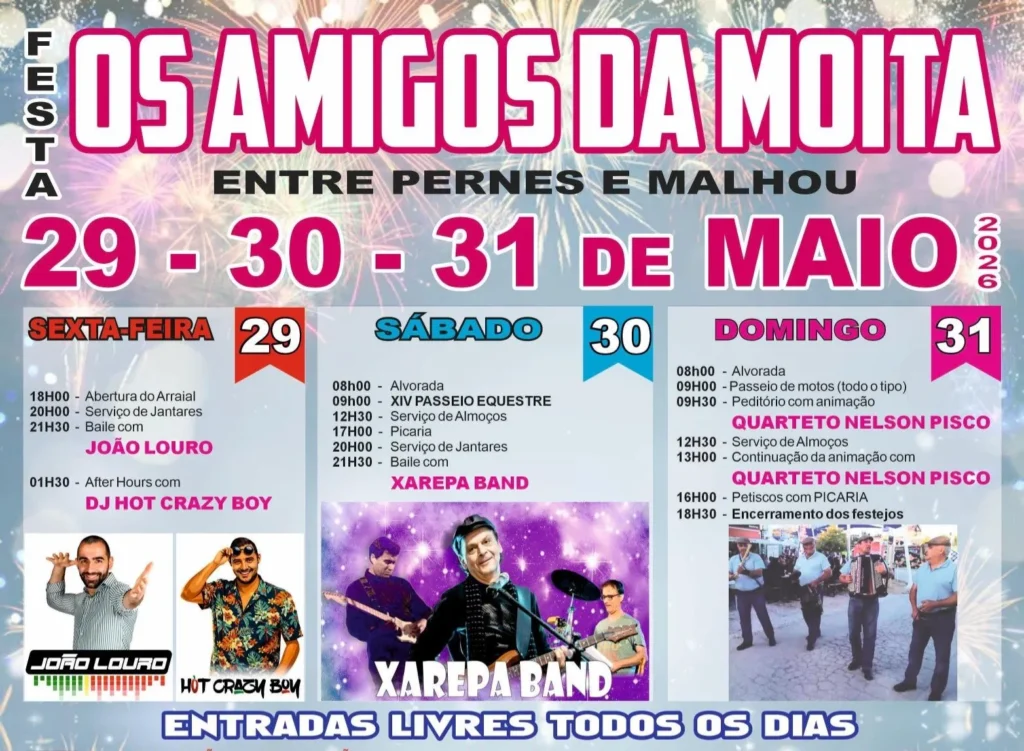 Festas de Entre Pernes e Malhou 2026