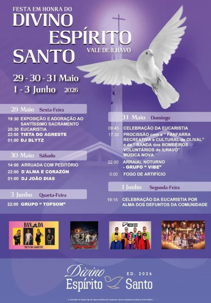 Festas Vale de Ílhavo (Divino Espírito Santo) 2026