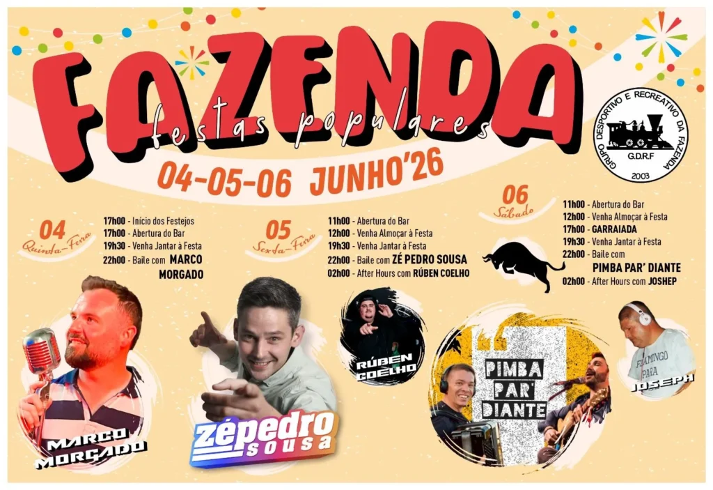Festas de Fazenda (Santos Populares) 2026