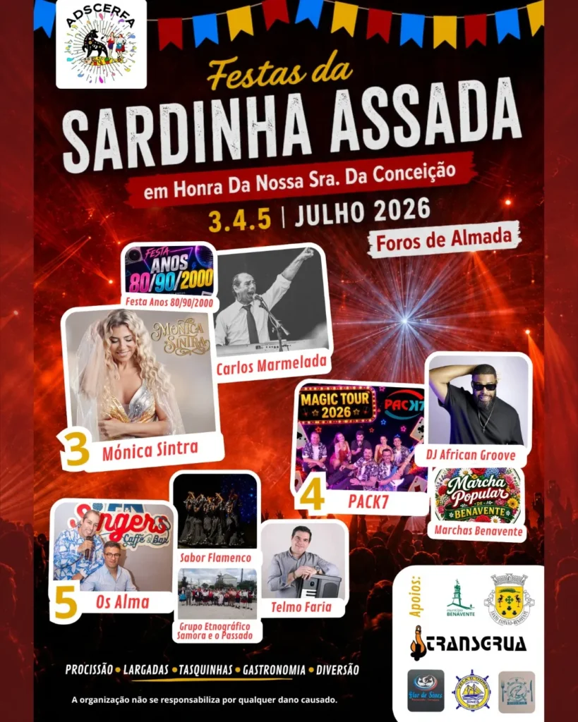 Festas de Foros de Almada (Senhora da Conceição) 2026