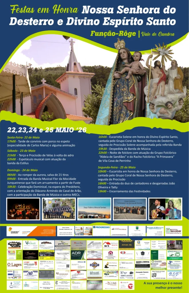 Festas de Função - Rôge, Vale de Cambra (Senhora do Desterro) 2026