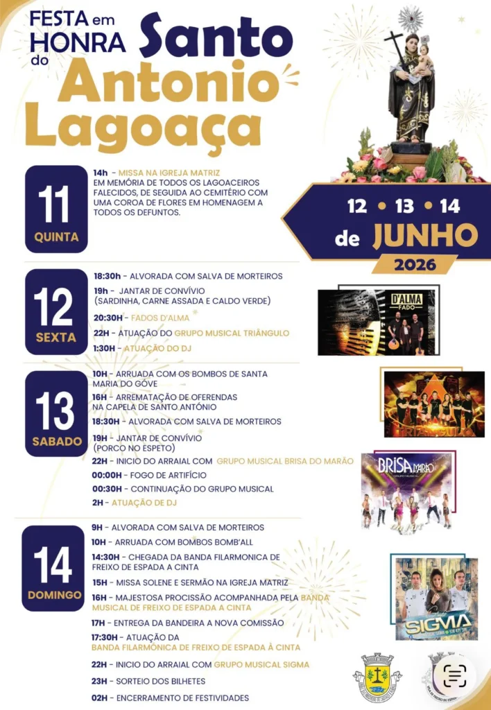 Festas de Lagoaça (Santo António) 2026