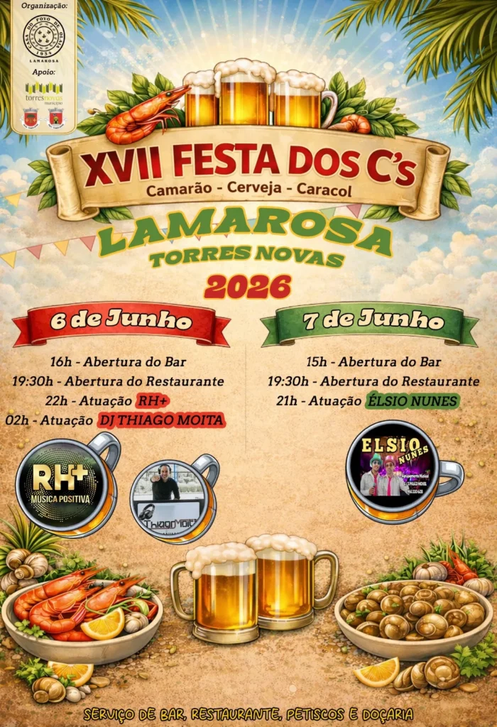 Festas Lamarosa, Torres Novas 2026