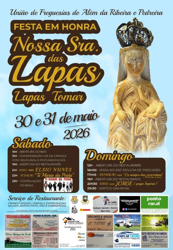 Festas de Lapas, Tomar 2026