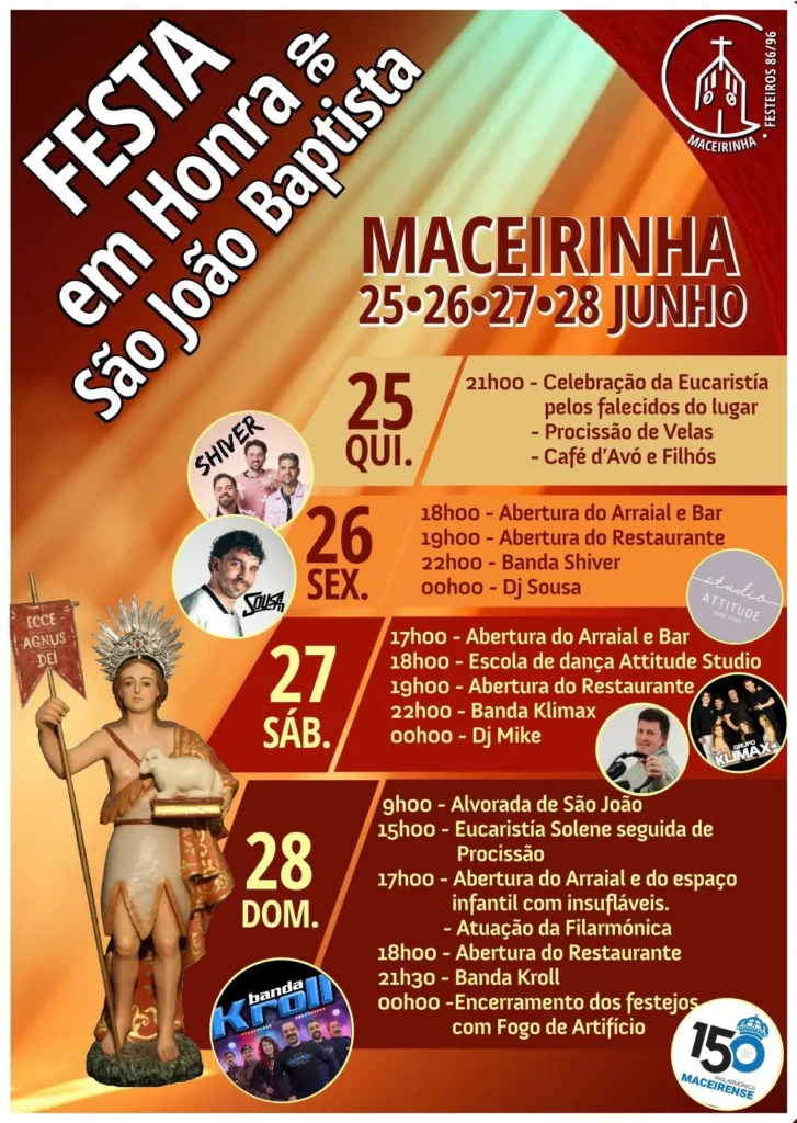 Festas de Maceirinha (São João) 2026