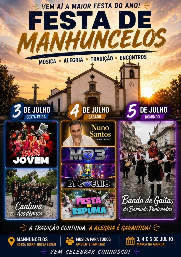 Festa de Manhuncelos 2026