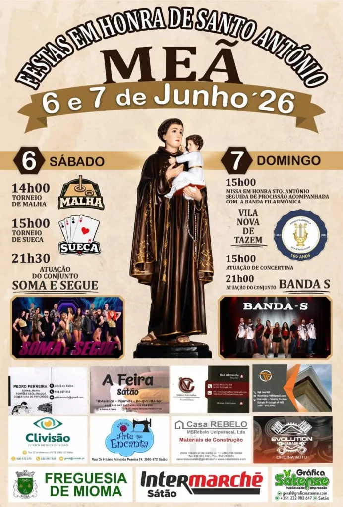 Festas de Meã, Sátão 2026