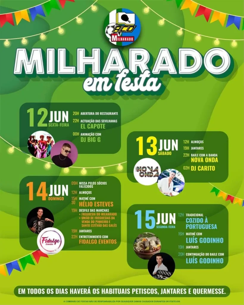 Festas de Milharado 2026