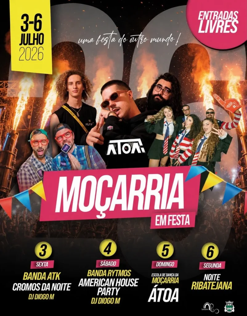 Festas de Moçarria 2026