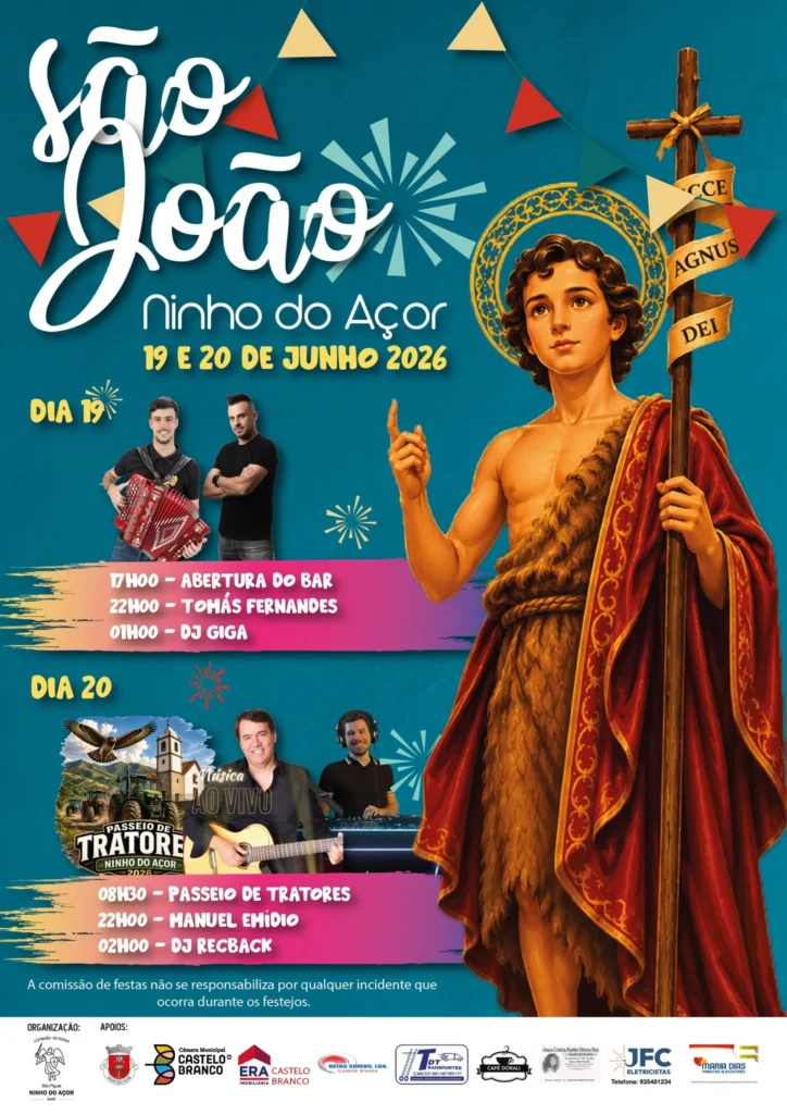 Festas de Ninho do Açor (São João) 2026
