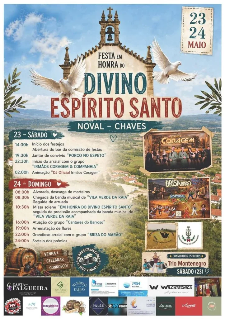 Festas de Noval (Divino Espírito Santo) 2026