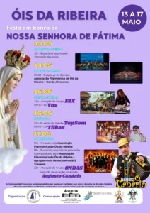 Festas de Óis da Ribeira (Senhora de Fátima) 2026