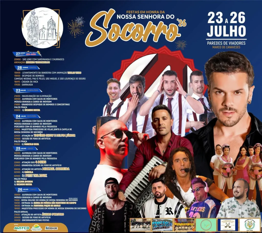 Festas de Paredes de Viadores (Senhora do Socorro) 2026