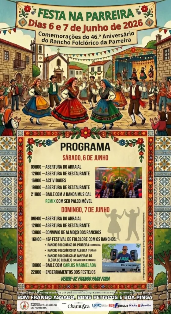 Festas de Parreira, Chamusca 2026