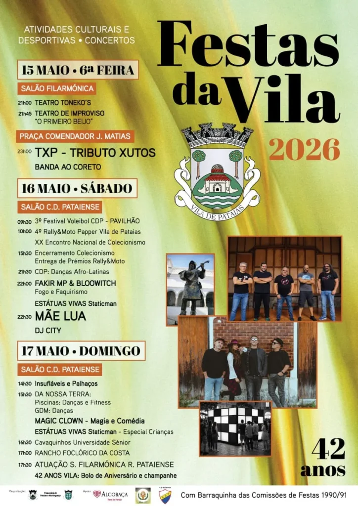 Festas de Pataias 2026