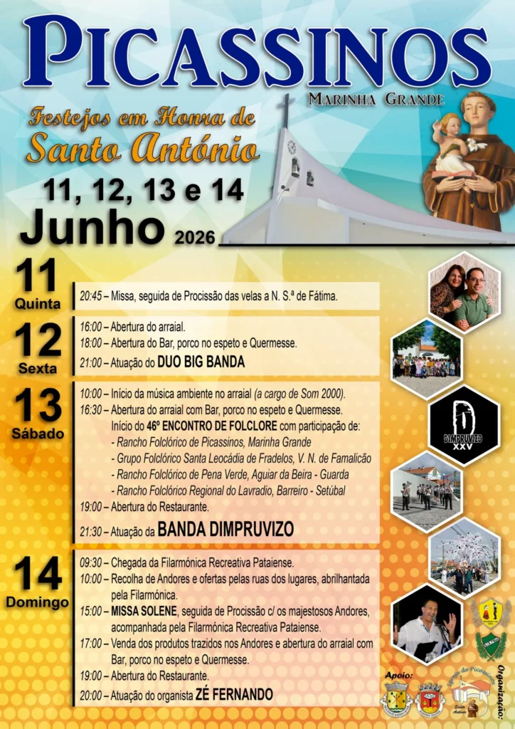 Festas de Picassinos (Santo António) 2026