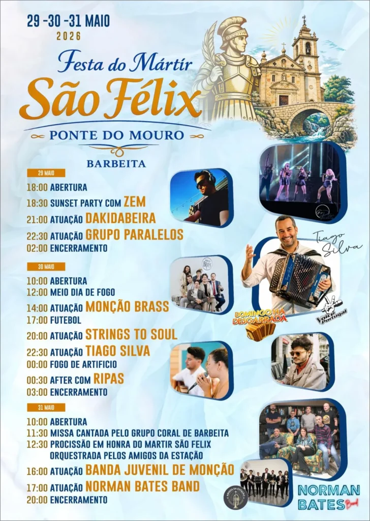 Festas de Ponte do Mouro (São Félix) 2026