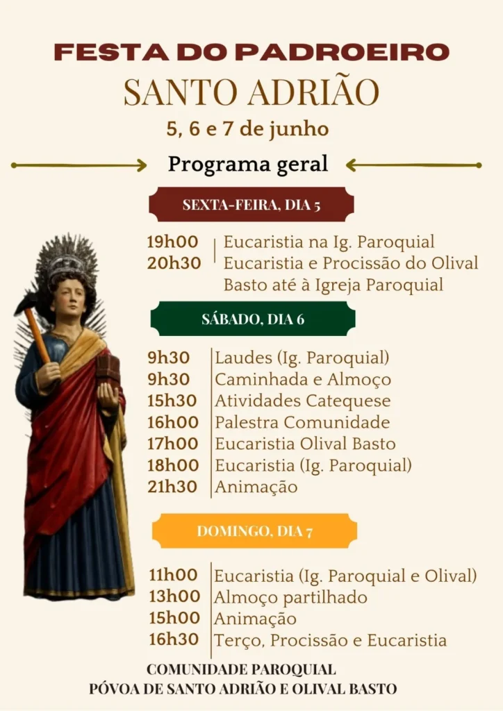 Festas de Póvoa de Santo Adrião 2026