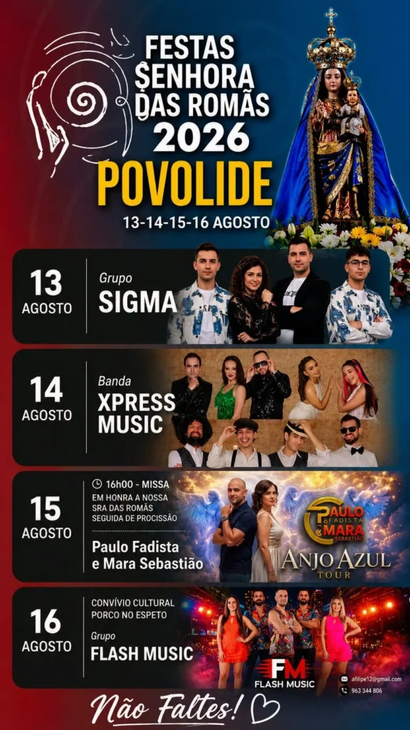Festas de Povolide (Senhora das Romãs) 2026