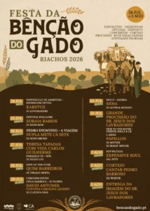 Festas de Riachos (Bênção do Gado) 2026