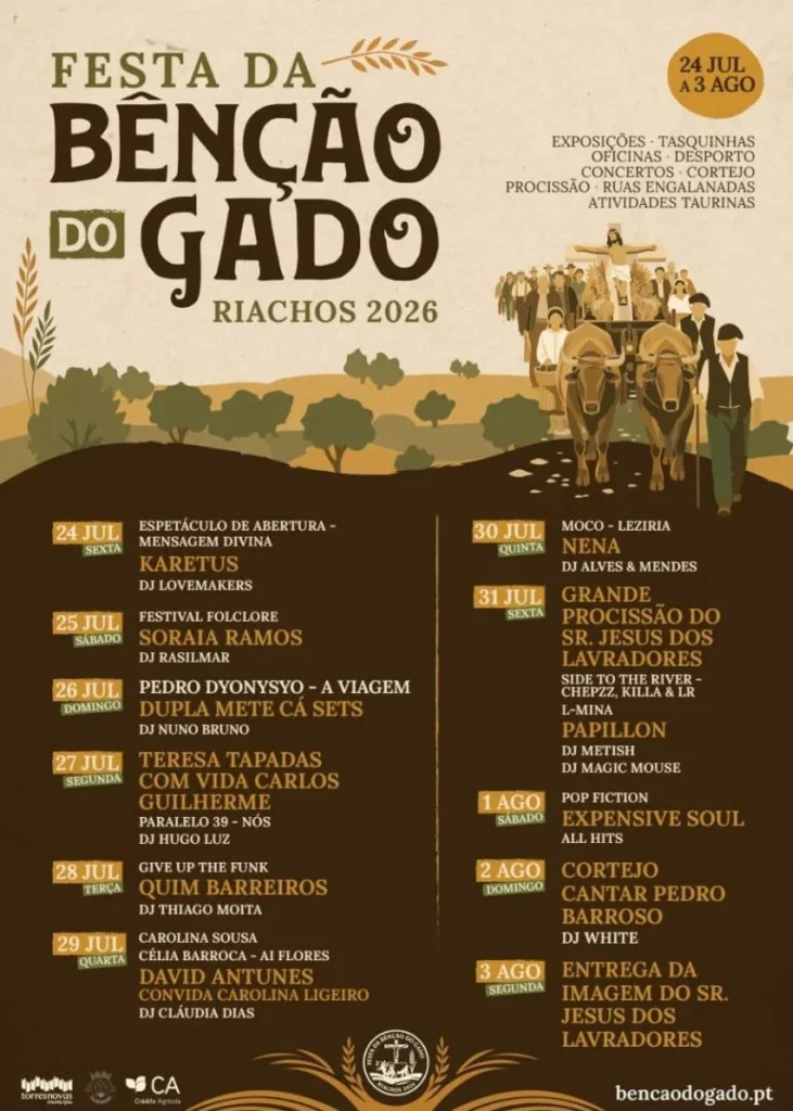 Festas de Riachos (Bênção do Gado) 2026