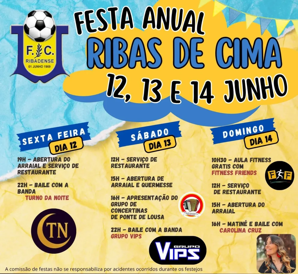 Festas de Ribas de Cima 2026
