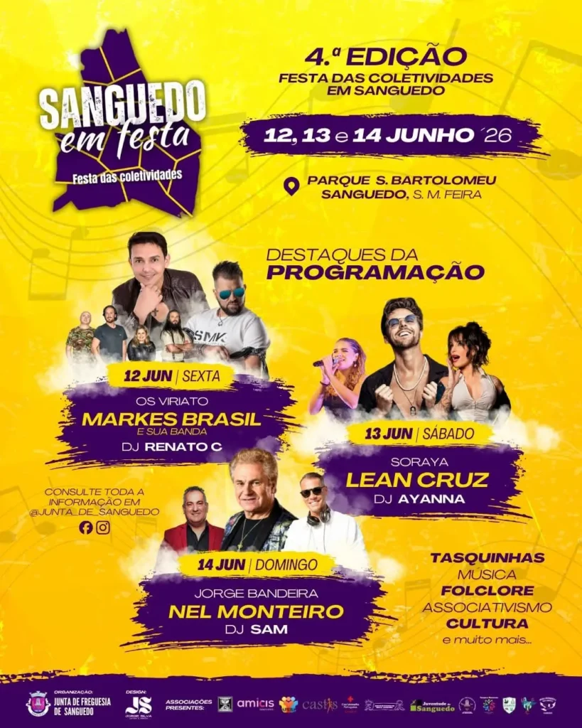 Festas de Sanguedo 2026