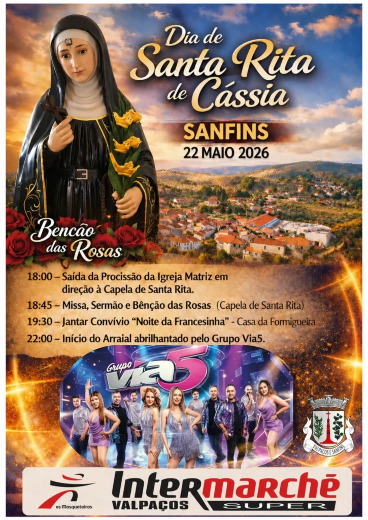 Festas de Sanfins (Santa Rita de Cássia) 2026