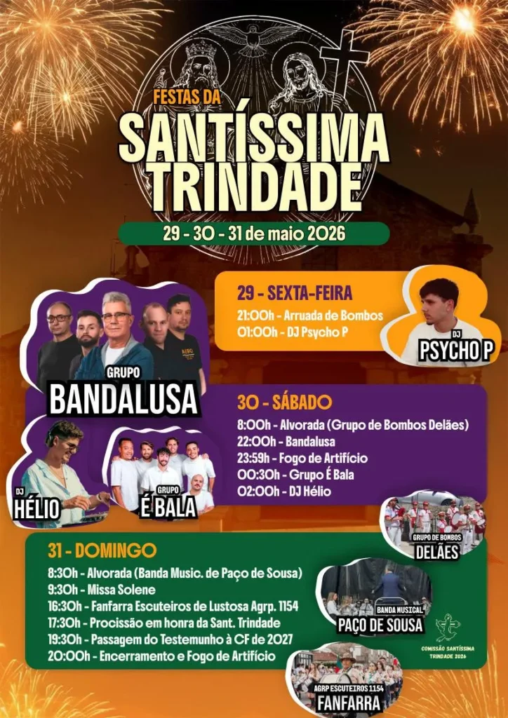 Festas de Meixomil (Santíssima Trindade) 2026