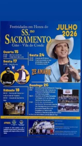Festas de Gião, Vila do Conde (Santíssimo Sacramento) 2026
