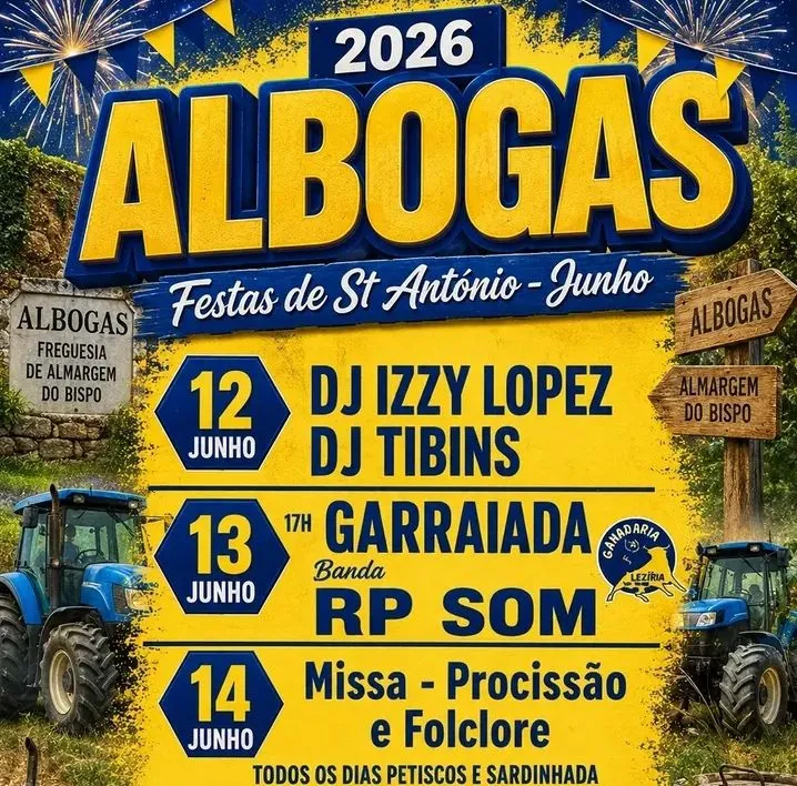 Festas de Albogas (Santo António) 2026