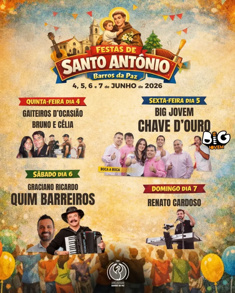 Festas de Barros da Paz (Santo António) 2026