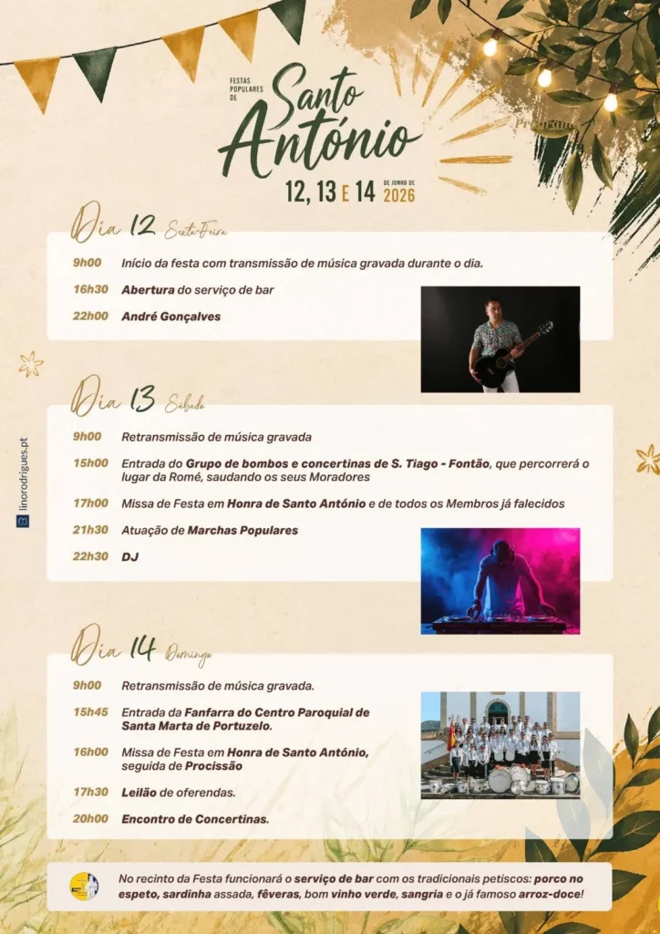 Festas de Carvalheiras (Santo António) 2026