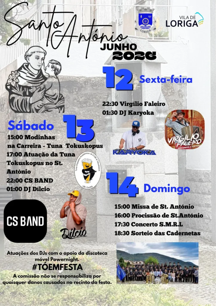 Festa de Loriga (Santo António) 2026