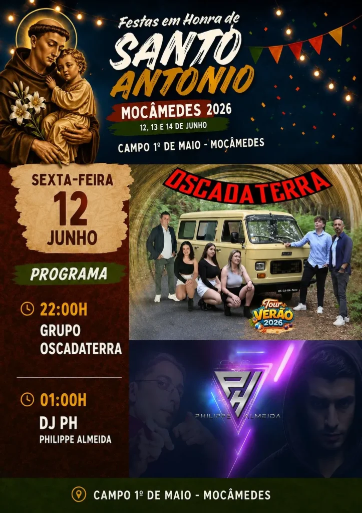 Festas de Moçâmedes (Santo António) 2026