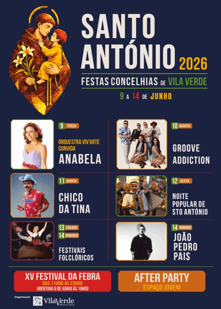 Festas de Vila Verde (Santo António) 2026