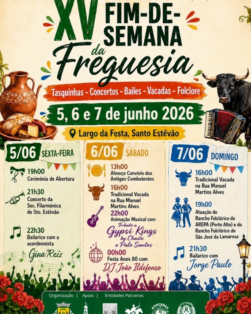 Festas da Várzea, Santarém 2026