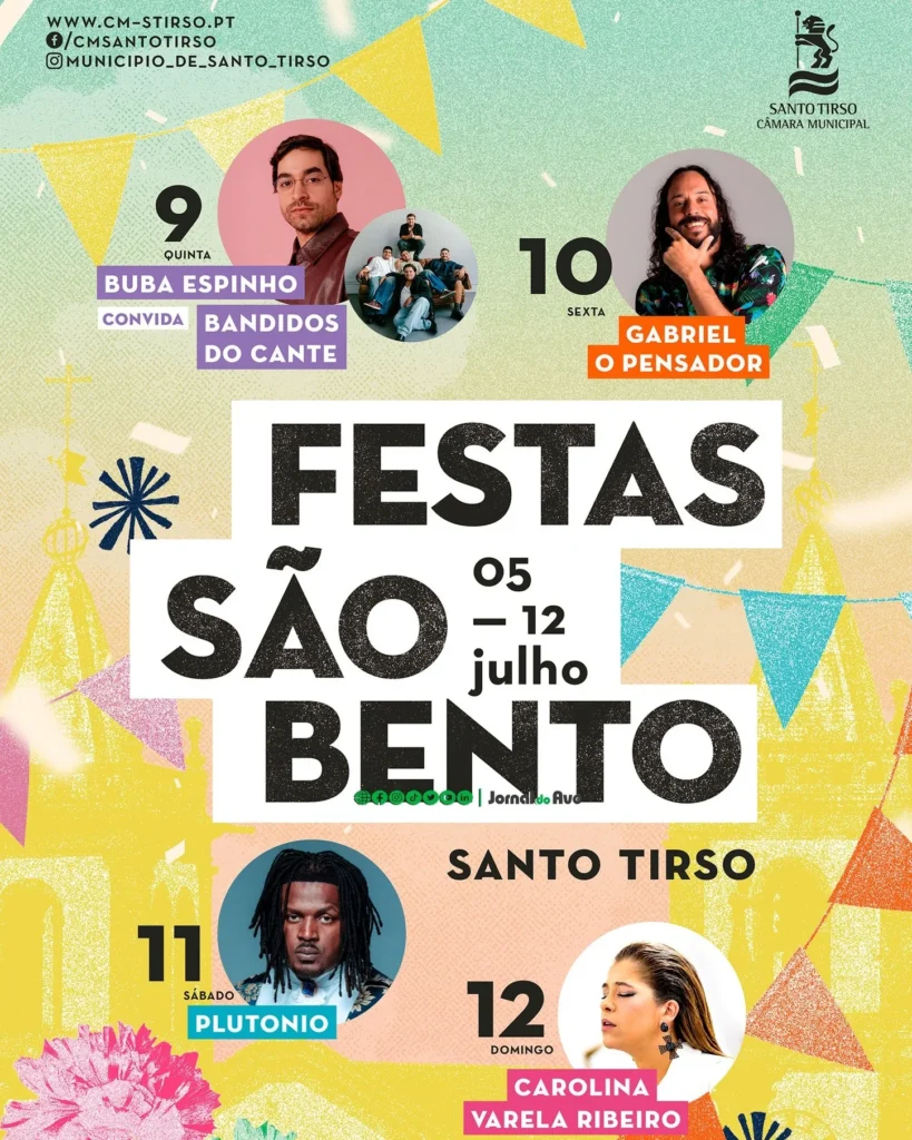 Festas de Santo Tirso (São Bento) 2026