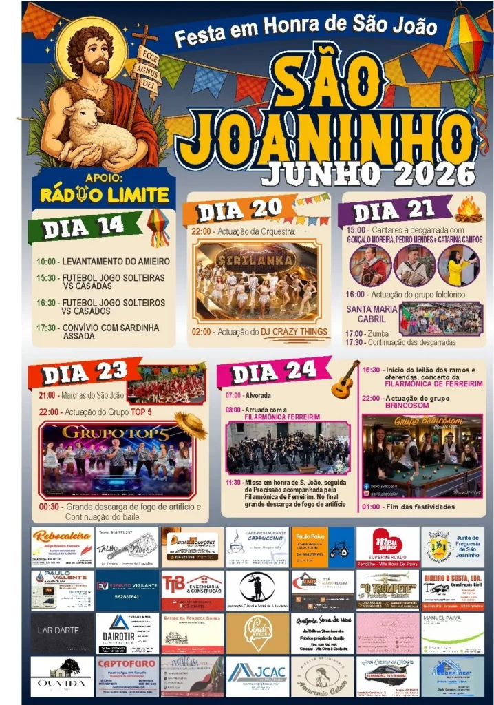 Festas de São Joaninho (São João) 2026